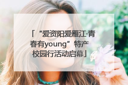 “爱资阳爱雁江·青春有young”特产校园行活动启幕