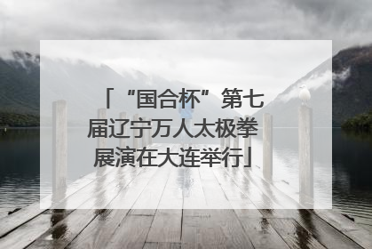 “国合杯”第七届辽宁万人太极拳展演在大连举行