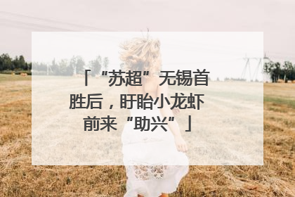 “苏超”无锡首胜后，盱眙小龙虾前来“助兴”