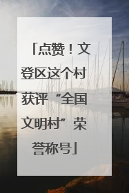 点赞！文登区这个村获评“全国文明村”荣誉称号