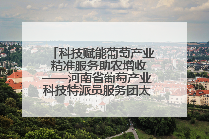 科技赋能葡萄产业 精准服务助农增收——河南省葡萄产业科技特派员服务团太康县科技服务纪实