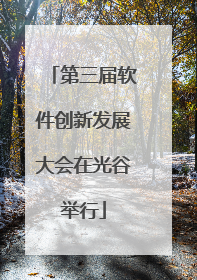 第三届软件创新发展大会在光谷举行