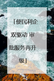 便民利企双驱动 审批服务再升级