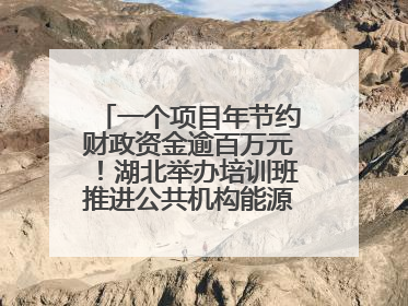 一个项目年节约财政资金逾百万元！湖北举办培训班推进公共机构能源费用托管工作