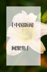 中国新闻网聚焦