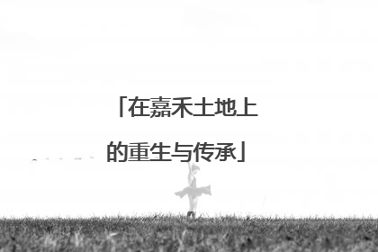 在嘉禾土地上的重生与传承