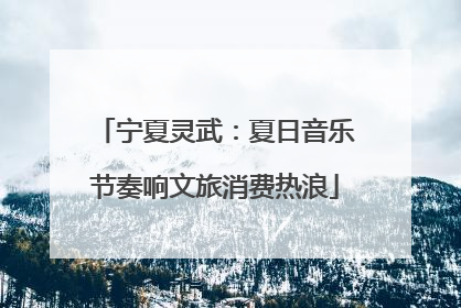 宁夏灵武：夏日音乐节奏响文旅消费热浪