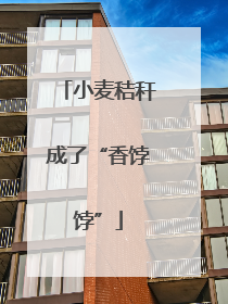 小麦秸秆成了“香饽饽”