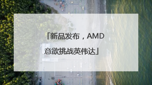 新品发布，AMD意欲挑战英伟达