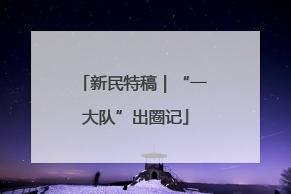 新民特稿｜“一大队”出圈记