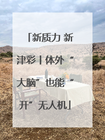 新质力 新津彩丨体外“大脑”也能“开”无人机