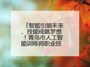 智能引领未来、技能成就梦想！青岛市人工智能训练师职业技能竞赛开赛