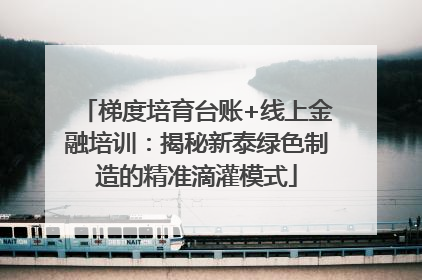 梯度培育台账+线上金融培训：揭秘新泰绿色制造的精准滴灌模式