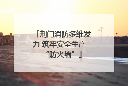 荆门消防多维发力 筑牢安全生产“防火墙”