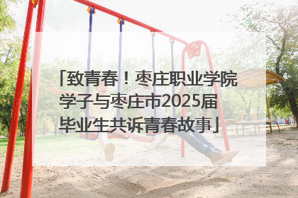 致青春！枣庄职业学院学子与枣庄市2025届毕业生共诉青春故事