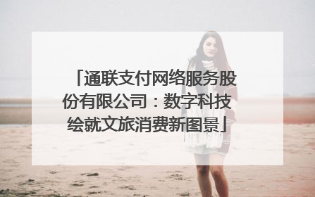 通联支付网络服务股份有限公司：数字科技绘就文旅消费新图景