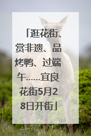 逛花街、赏非遗、品烤鸭、过端午……宜良花街5月28日开街