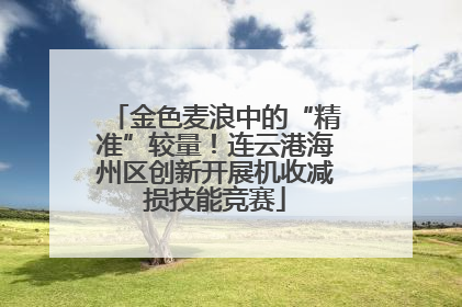 金色麦浪中的“精准”较量！连云港海州区创新开展机收减损技能竞赛