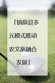 镇原县多元模式推动农文旅融合发展