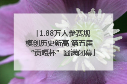 1.88万人参赛规模创历史新高 第五届“贡嘎杯”圆满闭幕