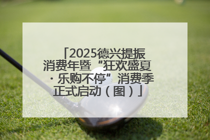 2025德兴提振消费年暨“狂欢盛夏・乐购不停”消费季正式启动（图）