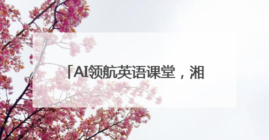 AI领航英语课堂，湘滇教师共探教育新境